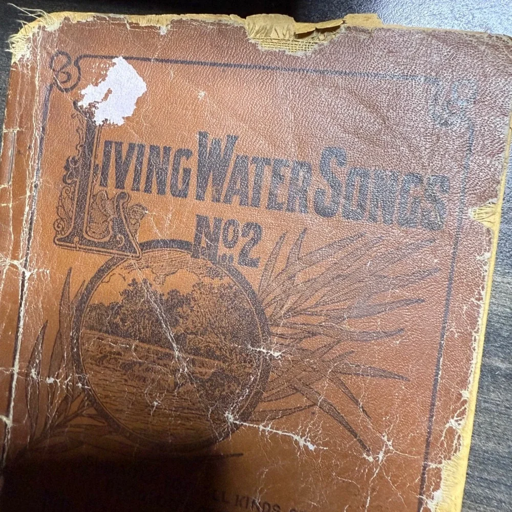 Living Water Songs No 2 Hymnal Religious Music Book Mr John T Benson Pentecostal